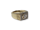 Bague Greek Design en or 10K pour homme - orquebec