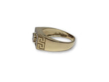 Bague Greek Design en or 10K pour homme - orquebec