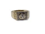 Bague Greek Design en or 10K pour homme - orquebec