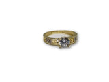 Bague Greek Design en or 10K - orquebec