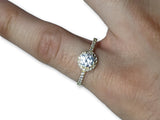 Bague Halo en or 10K - orquebec