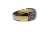 Bague Hip-hop Band 0.35ct de diamant en or 10k Nouveaut?© - orquebec