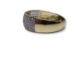 Bague Hip-hop Band 0.35ct de diamant en or 10k Nouveaut?© - orquebec