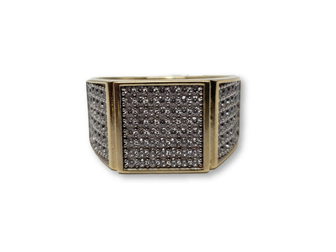 Bague hiphop en or 10k  Nouveaux - orquebec