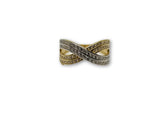 Bague infinity  en or 10 karat pour femme - orquebec