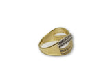 Bague infinity  en or 10 karat pour femme - orquebec