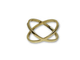 Bague Infinity en or femme 10k Carina - orquebec