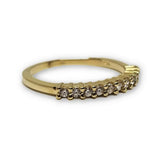 Bague Jonc Pour Fashion en or 10K WGR-247 - orquebec