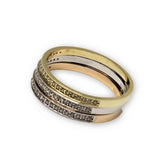 Bague Jonc Pour Fashion en or 10K WGR-248 - orquebec