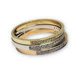Bague Jonc Pour Fashion en or 10K WGR-248 - orquebec