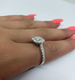 bague lea 1.00ct de diamants en or 14k Nouveaux - orquebec