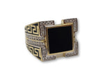 Bague Matteo Style Versace en or 10K - orquebec