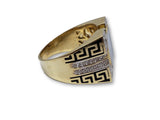 Bague Matteo Style Versace en or 10K - orquebec