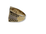 Bague Matteo Style Versace en or 10K - orquebec