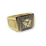 Bague Medusa en or 10k pour homme MGR-229 - orquebec