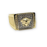 Bague Medusa en or 10k pour homme MGR-229 - orquebec