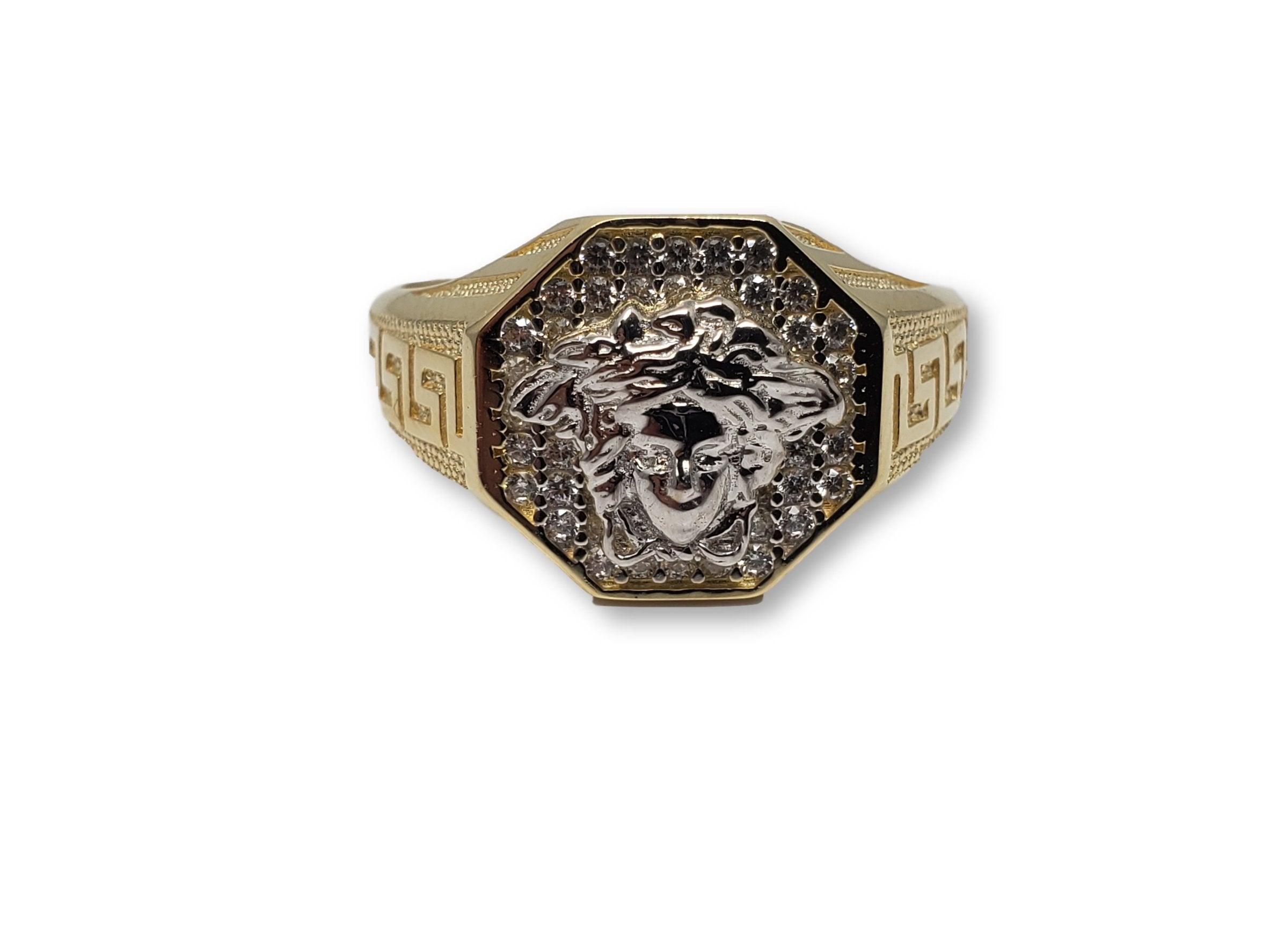 Bague m?©dusa en or 10k y-0104