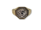 Bague m?©dusa en or 10k y-0104