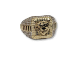 Bague m?©dusa en or 10k y-0108