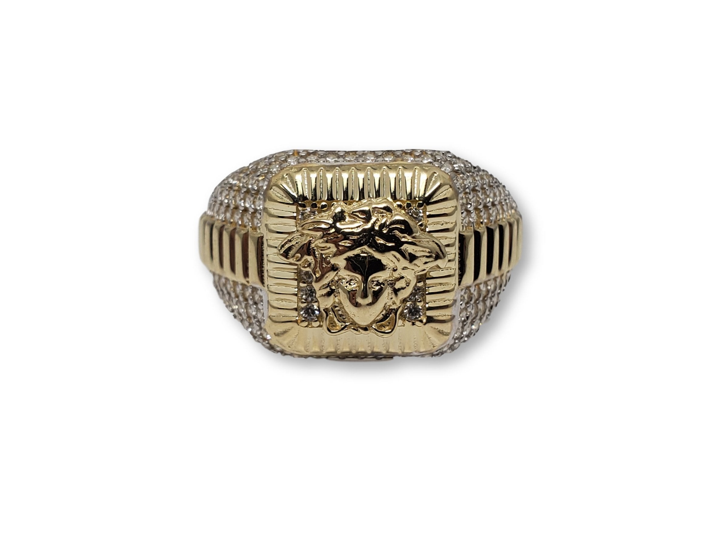 Bague m?©dusa en or 10k y-0108
