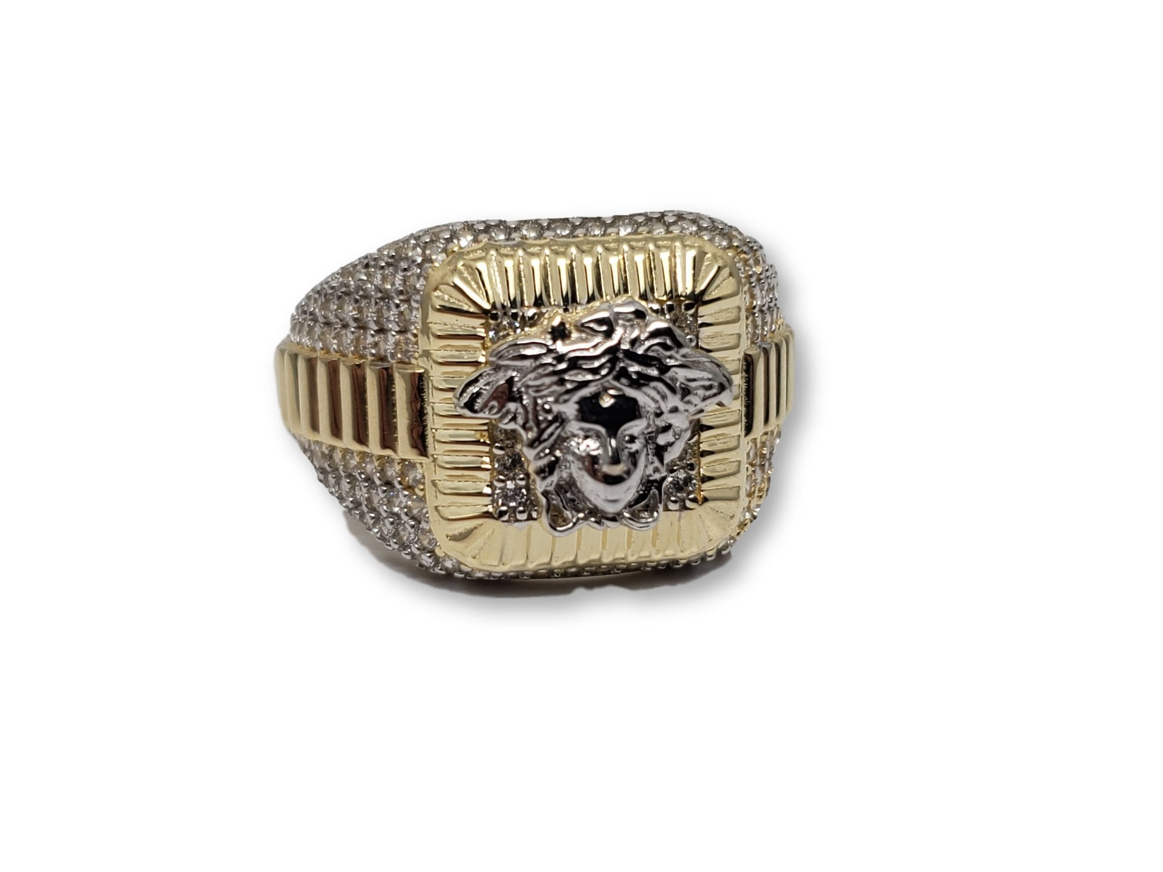 Bague m?©dusa en or 10k y-0109