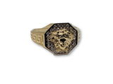 Bague m?©dusa en or 10k y-0110