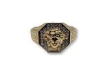 Bague m?©dusa en or 10k y-0110