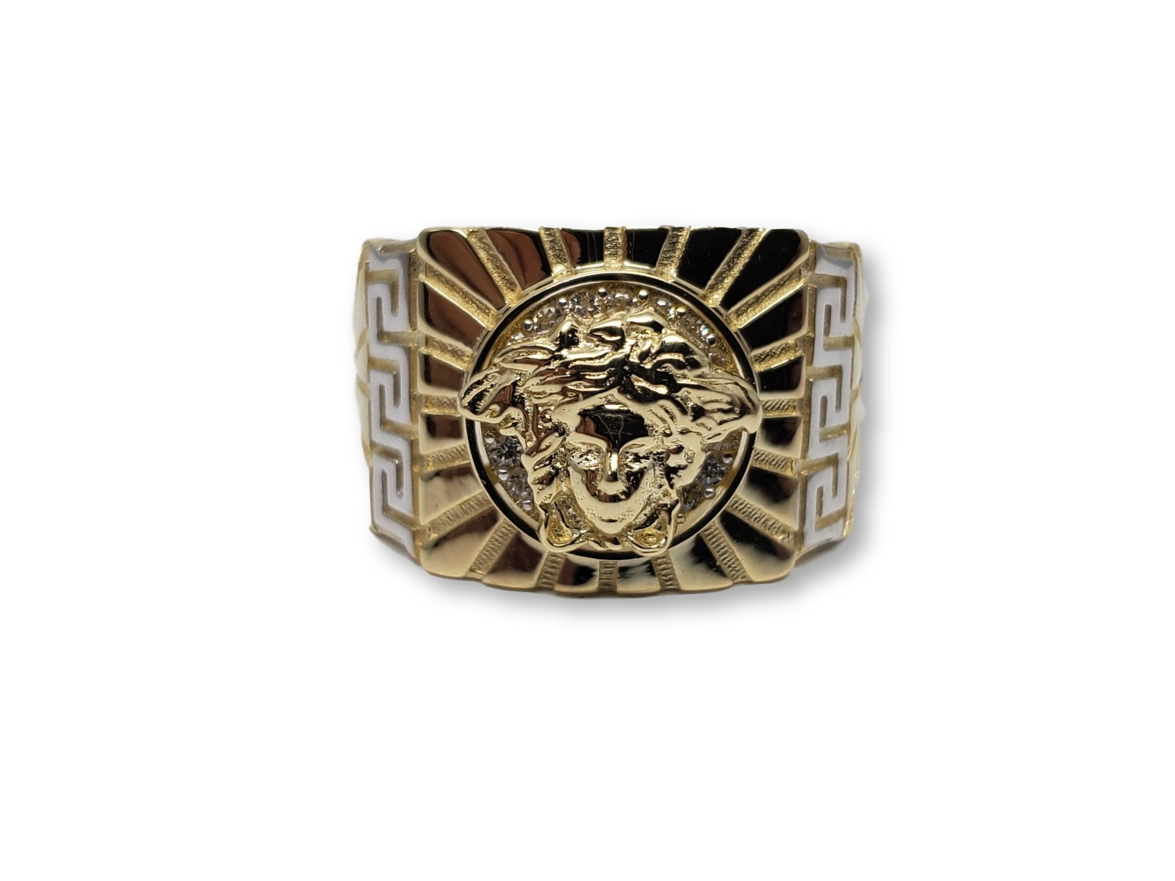 Bague m?©dusa en or 10k y-0119