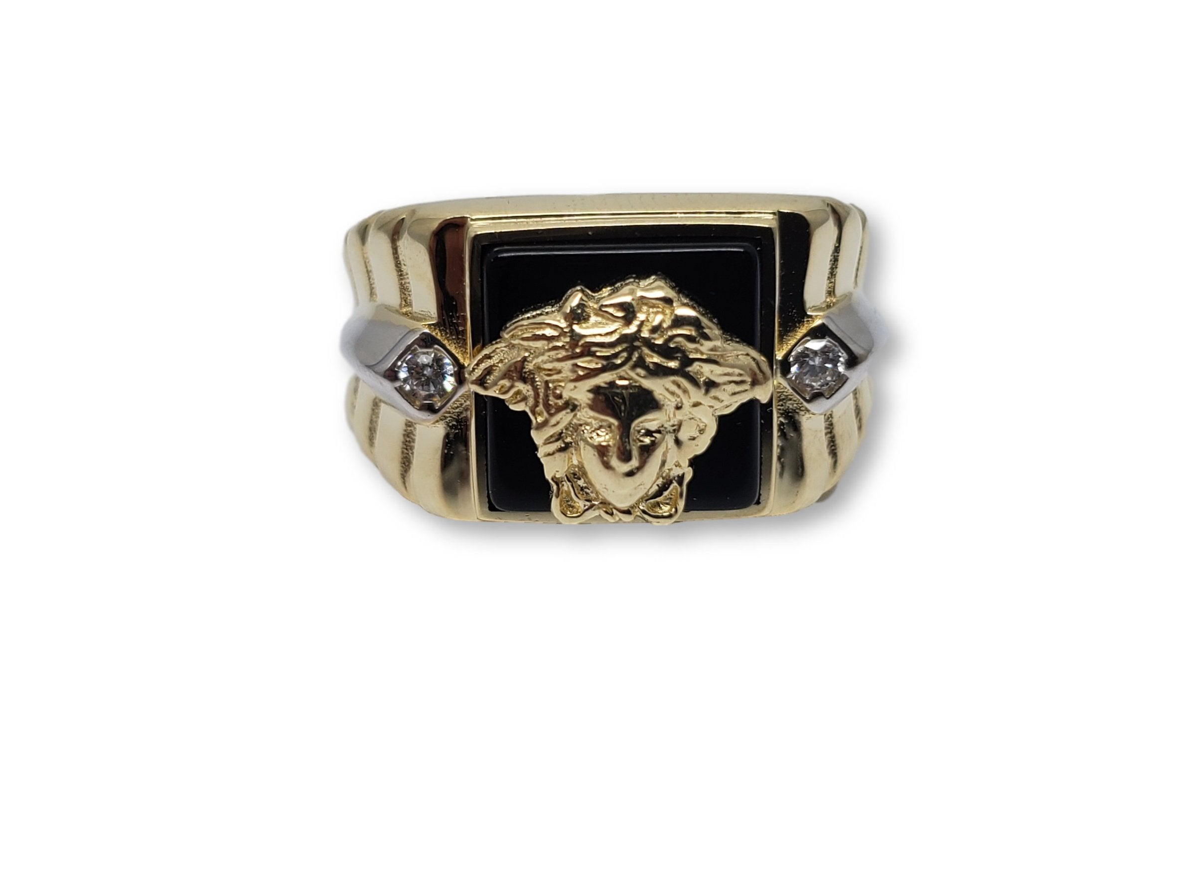 Bague m?©dusa en or 10k y-0122