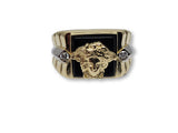 Bague m?©dusa en or 10k y-0122