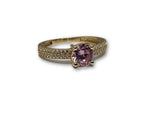 Bague pierre Rose  en or 10k Nouveaut?© - orquebec