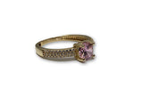 Bague pierre Rose  en or 10k Nouveaut?© - orquebec