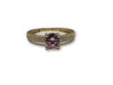 Bague pierre Rose  en or 10k Nouveaut?© - orquebec