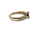Bague Pierre Vert en or 10K Nouveaut?© - orquebec