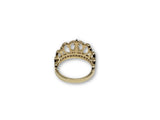 Bague Princess en or 10k pour femme - orquebec