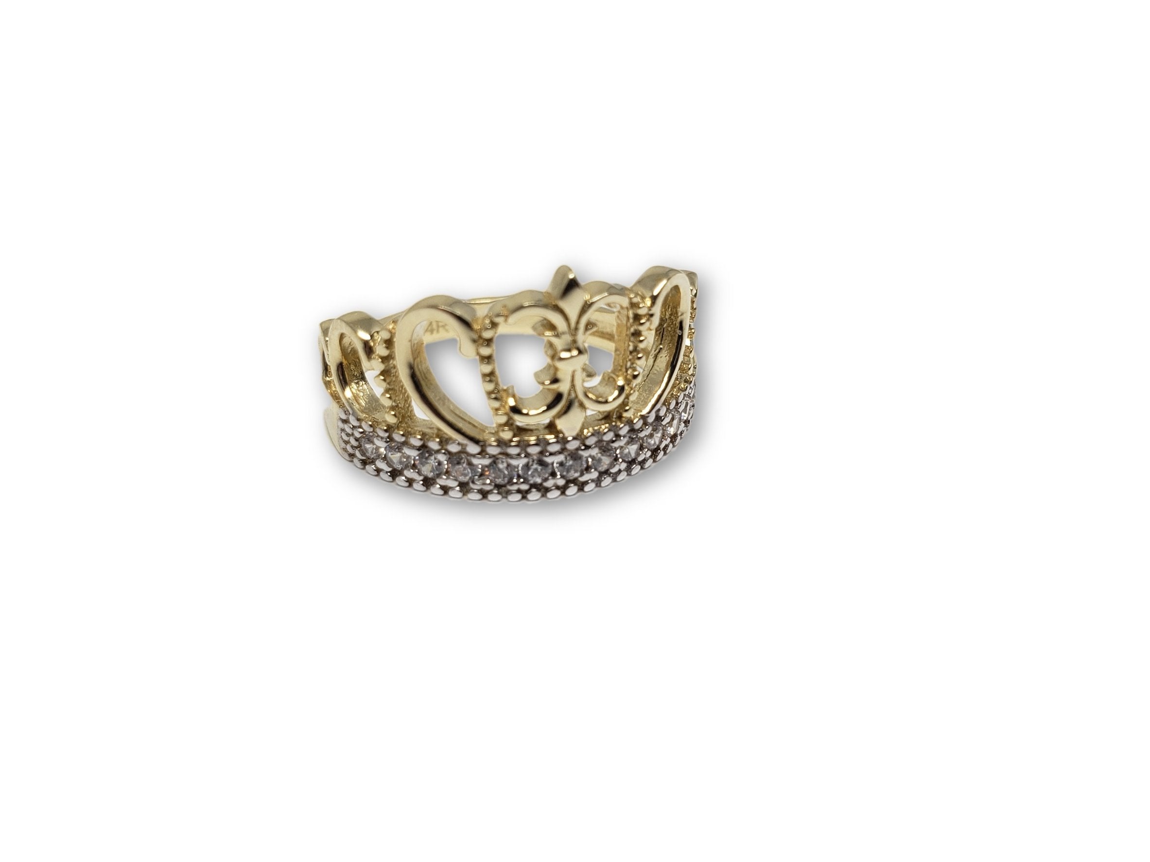 Bague Princess en or 10k pour femme - orquebec