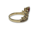 Bague Princesse en or 10k Nouveaut?© - orquebec