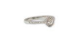 Bague round 18k 0.50ct si diamants pour elle - orquebec