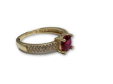 Bague Ruby Rouge en or 10k Nouveaut?© - orquebec