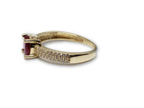 Bague Ruby Rouge en or 10k Nouveaut?© - orquebec