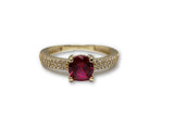 Bague Ruby Rouge en or 10k Nouveaut?© - orquebec