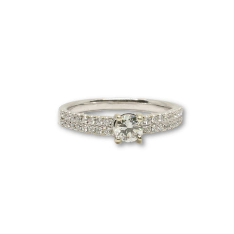 Bague silvia 0.59ct Diamants en or 14k - orquebec