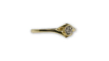 Bague Solitaire 05 0.06ct diamants en or 10K DRG-052 - orquebec