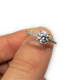 Bague solitaire en or 10k - orquebec