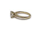 Bague Solitaire en or jaune 10k Nouveaut?© - orquebec