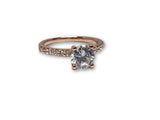 Bague Solitaire en or Rose 10K Nouveaut?© - orquebec