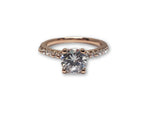 Bague Solitaire en or Rose 10K Nouveaut?© - orquebec