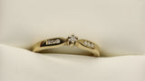 Bague solitaire02 0.05ct diamants en or 10K DRG-045 - orquebec