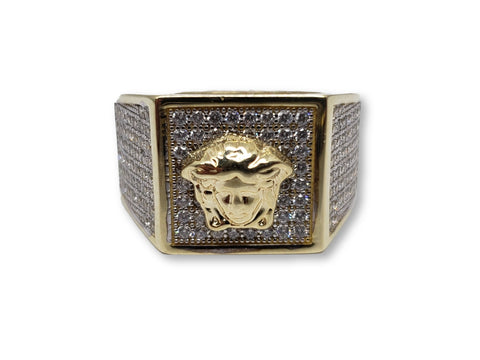 Bague style versace  en or 10k Nouveaux12 - orquebec