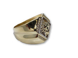 Bague  style versace  en or 10k Nouveaux22 - orquebec